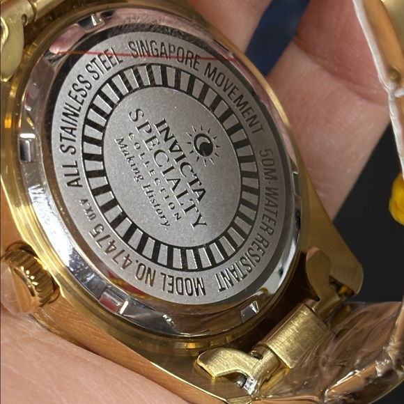 NEW Specialty Invicta Gold-Tone Women’s Watch WORKING main image 4